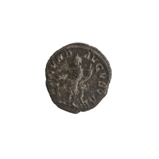 Denarius depicting Julia Mamaea ca. 180–235; Augusta 222–235 and Alexander Severus 208–235; Roman