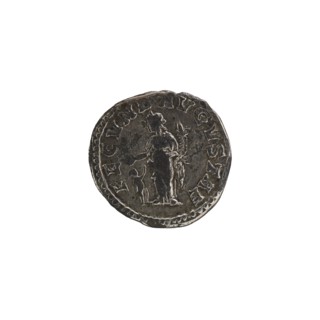 Denarius, Alexander Severus 208–235; Roman emperor 222–235 issuer; Julia Mamaea ca. 180–235;