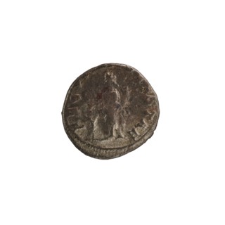 Denarius depicting Julia Mamaea ca. 180–235; Augusta 222–235 and Alexander Severus 208–235; Roman