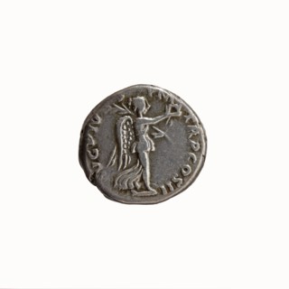 Denarius, Antoninus Pius 86–161; Roman Emperor 138–161. Obverse: head of Antoninus Pius bare,