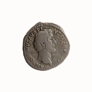 Denarius, Antoninus Pius 86–161; Roman emperor 138–161 — issuer; Marcus Aurelius 121–180; Roman