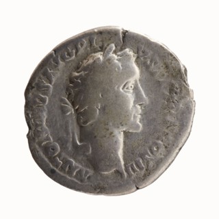 Denarius, Antoninus Pius 86–161; Roman emperor 138–161 issuer; Marcus Aurelius 121–180; Roman