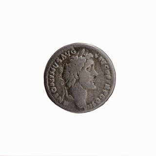 Denarius, Antoninus Pius 86–161; Roman emperor 138–161 issuer: Marcus Aurelius 121–180; Roman