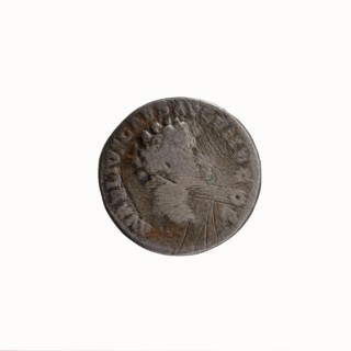 Denarius, Antoninus Pius 86–161; Roman emperor 138–161 issuer Marcus Aurelius 121–180; Roman