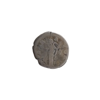 Denarius, Antoninus Pius 86–161; Roman emperor 138–161. Obverse: head of Antoninus Pius in a laurel