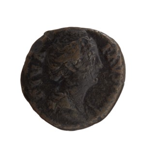 Dupondius/as; Faustina the Elder 98–141; Roman empress 138–141 posthumously; Antoninus Pius 86–161;