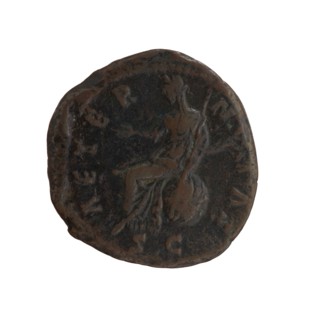 Dupondius/as; Bust of Faustina I in drapery facing right; inscription: DIVA - FAVSTINA around.