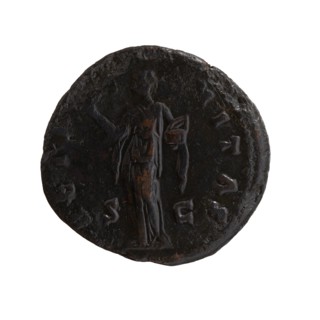 Dupondius/as, Faustina the Elder 98–141; Roman empress 138–141 posthumous, Antoninus Pius 86–161;
