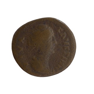 Dupondius/as, Faustina the Elder 98–141; Roman empress 138–141 posthumous, Antoninus Pius 86–161;