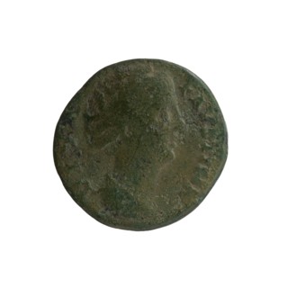 As/dupondius; Faustina the Elder 98–141; Roman empress 138–141 posthumously; Antoninus Pius 86–161;
