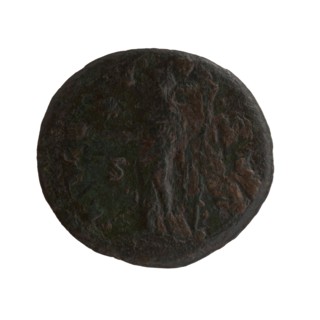 Dupondius/as, Faustina the Elder 98–141; Roman empress 138–141 posthumously, Antoninus Pius 86–161;