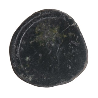 Sestertius of Lucius Verus 130–169; Roman emperor 161–169. Obverse: head of Lucius Verus in laurel