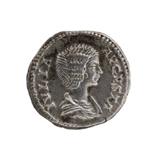 denarius, Septimius Severus 146–211; Roman emperor 193–211 issuer, Julia Domna ca. 160–217; Roman