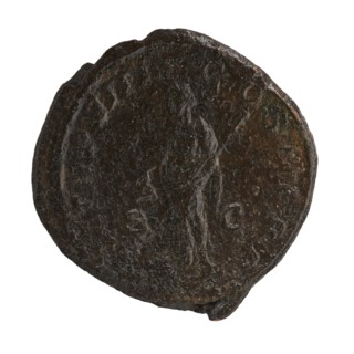 Sestertius of Alexander Severus Roman emperor; 222–235 — obverse/inscription and iconography