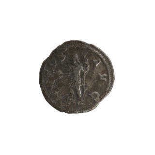 denarius, Alexander Severus Roman emperor; 222–235 — obverse and reverse iconography with