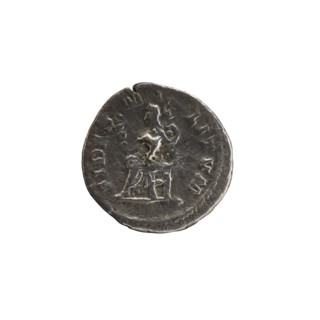 Denarius; personifications; Alexander Severus Roman emperor, 222–235 — iconography: Fides Fidelity,