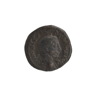 Denarius, Alexander Severus 208–235; Roman emperor 222–235. Obverse: portrait of Alexander Severus;