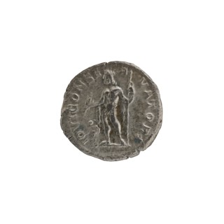Denarius depicting Roman deities and Jupiter; Alexander Severus Roman emperor, 222–235; iconography