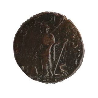 Sestertius; personifications; Alexander Severus Roman emperor, 222–235; iconography: Annona