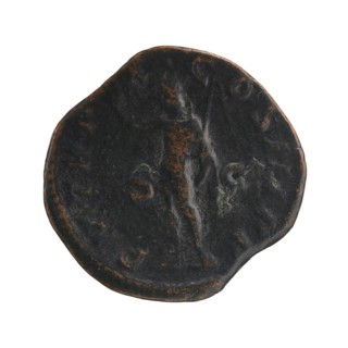 Sestertius depicting Sol mythology; Alexander Severus Roman emperor, 222–235 — iconography of Roman