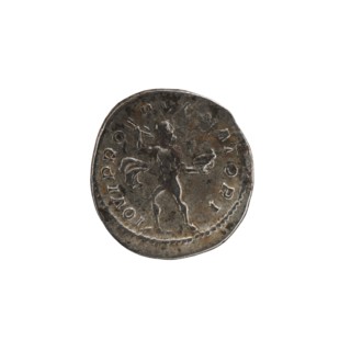 Denarius of Alexander Severus 208–235; Roman emperor 222–235. Obverse: Alexander Severus; Reverse: