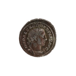 Denarius subaerate, Alexander Severus 208–235; Roman emperor 222–235, issuer Alexander Severus;