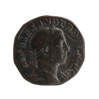 Sestertius of Severus Alexander Roman emperor 222–235, issuer: Severus Alexander.