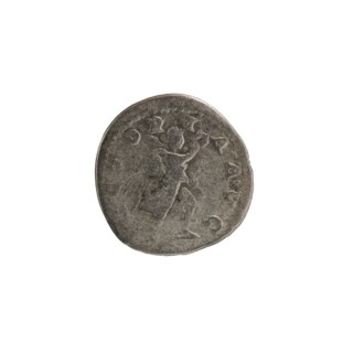 Denarius of Alexander Severus 208–235; Roman emperor 222–235. Obverse: portrait of Alexander