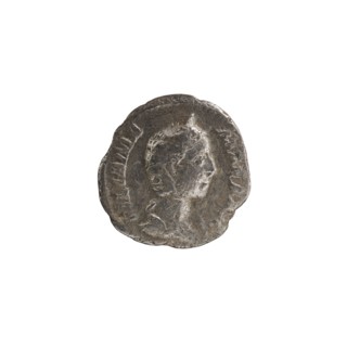 Denarius of Julia Mamaea ca. 180–235; Augusta 222–235 issued under Alexander Severus 208–235; Roman