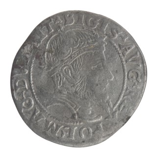 Lithuanian grosz on a Lithuanian foot, Sigismund II Augustus King of Poland; 1544–1572 author;