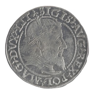 Lithuanian grosz on a Lithuanian foot, Sigismund II Augustus King of Poland; 1544–1572 author,