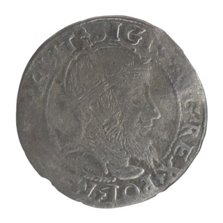 Lithuanian grosz on a Lithuanian foot, Sigismund II Augustus King of Poland; 1544–1572 author,