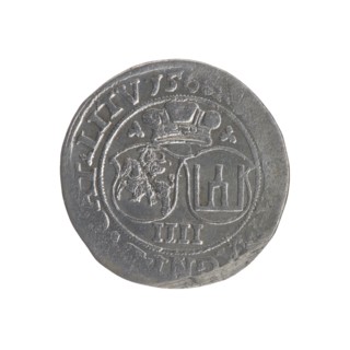 Lithuanian four-piece, Sigismund II Augustus King of Poland; 1544–1572 author, coats of arms,