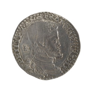 Lithuanian half thaler mezzo ducato with countersignature, Sigismund II Augustus king of Poland;