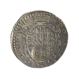 Lithuanian half thaler mezzo ducato with countersignature, Sigismund II Augustus king of Poland;