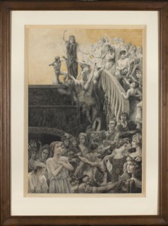 Emancipation, Deskur, Józef 1861–1915 illustrator/author, Poland culture, Polish drawings,