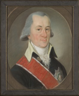 Portrait of Michal Tadeusz Morykoni by Józef Mateusz Pigulski 1724–1817, pastel, after 1777.