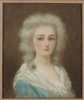 Portrait of Julia Janowa Potocka, née Lubomirska 1767–1794, copy after a miniature, unknown