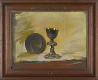 Chalice of Bishop Padniewski, painter Leon Wyczólkowski 1852–1936 after Filip Padniewski 1510–1572.