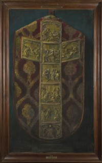 Chasuble of the Piotr Kmita Foundation; painter Leon Wyczólkowski 1852–1936. Subject: Stanislaw of