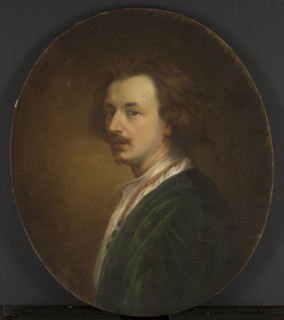 Self-portrait of Anton van Dyck, copy by Jadwiga Czeczel-Biechonska ante 1863–post 1903 after