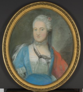 Portrait of Zofia Tarlowa, née Krasinska 2nd voto Lubomirska, unknown painter; Zofia Lubomirska