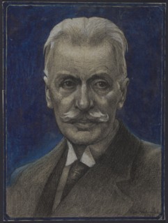 Portrait of President Ignacy Moscicki; artist: Ignacy Lopienski 1865–1941; subject: Ignacy Moscicki