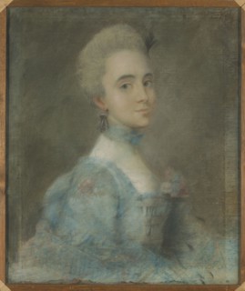 Portrait of Franciszka Krasinska, women's portrait, Krasinska, Franciszka Duchess of Courland;