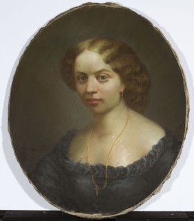 Portrait of Stefania Ronikierowa; artist: Tytus Maleszewski 1827–1898, painter; subject: Stefania