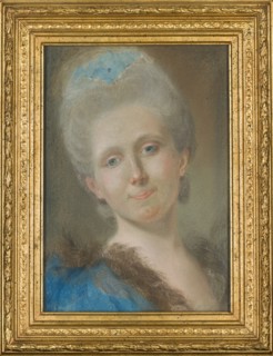 Portrait of Johanna Juliana Frederica née Richter Bacciarelli; artist: Marteau, Louis François ca.
