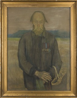 Invalid - veteran, Rembowski, Jan 1879-1923 painter, male portraits, military veterans, orders,