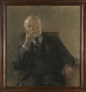 Portrait of Professor Antoni Malecki, by Zdzislaw Jasinski 1863–1932. Subject: Antoni Malecki