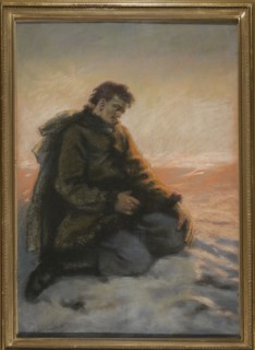 Anhelli before death, Pruszkowski, Witold 1846-1896 painter author, Slowacki, Juliusz 1809-1849 -