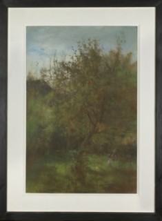 Orchard - Boy under the Apple Tree, Witold Pruszkowski 1846–1896, painter; subject: orchards, boy